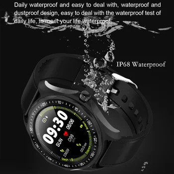 SENBONO S09 Smart Watch IP68 Veekindel Meeste Südame Löögisageduse Monitor vererõhu Fitness Tracker GPS-Kaart Smartwatch Android ja iOS