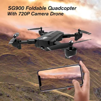 SG900 Undamine Koos Kaamera HD 720P Elukutse FPV Wifi RC Undamine Määratud Punkti Kõrguse Hoidke Minuga Dron Quadcopter VS SG900S F196