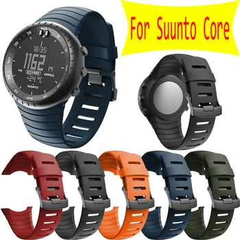 Silikoon Vaadata rihmad Suunto Core Watch Band Käevõru Käepaela Eest Suunto Core Asendamine Käepaela smart watch Tarvikud