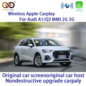Sinairyu Järelturu A1 Q3 MMI RMC OEM Wifi Traadita Apple CarPlay Liides Moderniseerimine Audi, millel on Puutetundlik Tagurpidi Kaamera