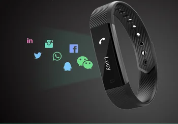 Smart Sport Käevõru Bluetooth Sport Pedometer Tervise Jälgimine Teabega Push Kaugjuhtimispult Kaamera
