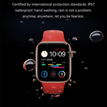 Smart Watch IP67, Veekindel Fitness Sport Watch Heart Rate Tracker Kõne Sõnum Meeldetuletus Bluetooth Smartwatch Android ja iOS