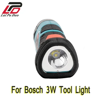 Sobib Bosch Sise-ja Välistingimustes 3W Vahend Valgus Valgusti, mida Kasutatakse Bosch 10.8 V Liitium-ioon Aku BAT411/BAT412A/BAT413A