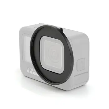 Sobilik GoPro Hero 9 sukeldumine filter adapter ring lens sulam, alumiinium objektiivi töötlemise adapter rõngas 52mm UV-raam Z5U2