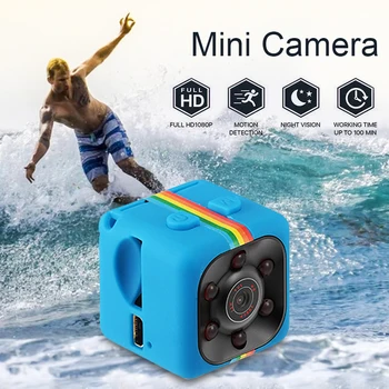 SQ11 Mini kaamera 1080P Mini videokaamera HD Sport DV DVR Jälgida öise nägemise Diktofon väike DV Auto Kaamera pk sq16 mikro-cam