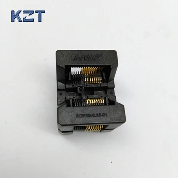 SSOP16 TSSOP16 Põletada Pesa Pigi 0.65 mm IC Keha Laius 4.4 mm 173mil Flash Test Pistikupesa Adapter Connector