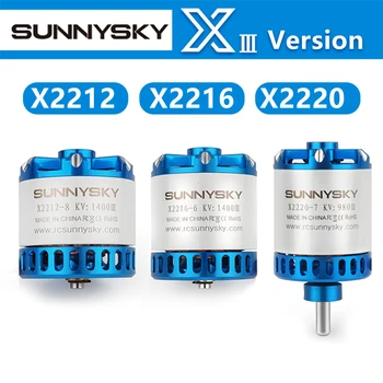 Sunnysky X2212-III X2216-III X2220-III 880/950/1100/1150/1250/1400/2200/2450/2600kv Harjadeta Mootor RC FPV Racing Quadcopter