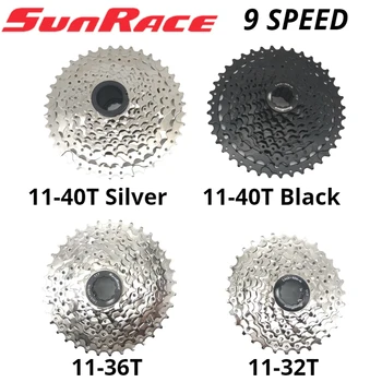 Sunrace 9 Kiirus 11-32T 11-36T 11-40T mtb ratas kasseti 9s 32t 36t 40t mägi jalgratta mootori jaoks shimano 9s 9v systerm