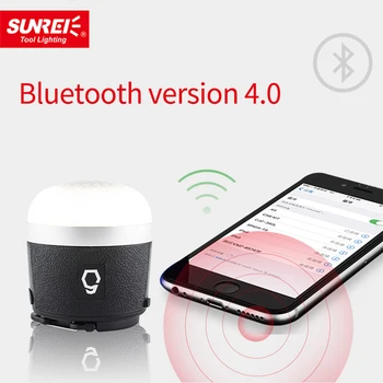 SUNREI CC Muusika-S Bluetooth Audio Laagris Kerge multifunktsionaalsed Kerge Avarii Kerge Telk Kerge