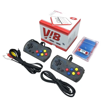 Super VIB TV, Mängu konsool koos Sisseehitatud 169 Mängud Pihuarvutite 2 Vibratsiooni Kontrollerid 8 Bitine Retro Video Mängu Konsool