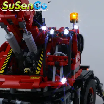 SuSenGo LED Light Kit For 42082 Technic Sarja Rough Terrain Crane