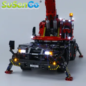 SuSenGo LED Light Kit For 42082 Technic Sarja Rough Terrain Crane