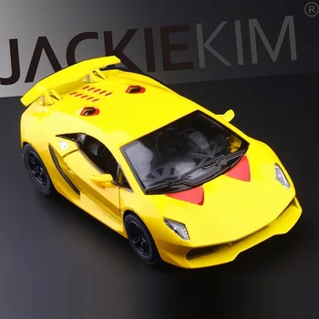 Suur Simulatsioon Peen Kogumise Mudeli Mänguasi: KiNSMART Car Styling Sesto Elemento Superauto Neid 1:38 Sulamist Auto Mudel Tõmmake Autod