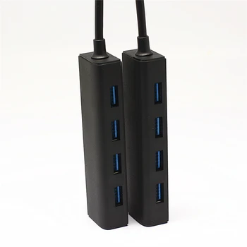 Suure Kiirusega USB 3.0 Hub 4 Ports USB 3.0 Hub 5Gbps Micro Hub USB-Jaoturi Adapter Arvuti Välisseadmete Tarvikud