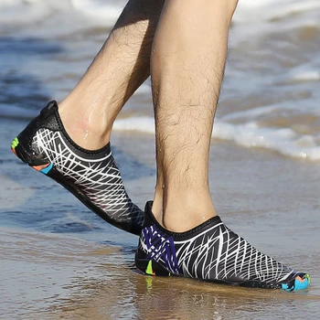 Suvel Hingavad Sandaalid Paari Jalatseid On Mugav Beach Flip Flop Meeste Sussid Kerge, Hingav Väljas Paat Vabaaja Jalatsid