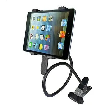 Tablett Mobiiltelefoni Voodi Desktop Stand Kodu Mount Paindlik Telefoni Omanik Bracket 360 Pöörlev