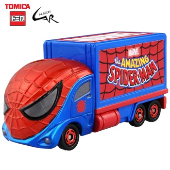 TAKARA TOMY TOMICA Sõidukite Imesid Superkangelane TUNE Maskeeritud Teha Spiderman Sulamist Auto Mudel Vedu Veoauto Mänguasi Lastele Kingitusi