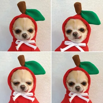 Talvel Koera Riided Karikatuurid, puu-Armas koer Topp mantel väljas soe Kutsikas Väike Keskmise suurusega Koertele, Pet riided Jõulud Chihuahua
