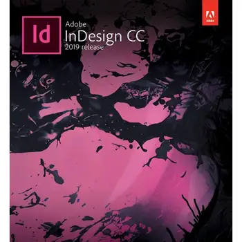Tarkvara InDesign CC 2019 - Digitaal & Print Paigutusega Win/Mac