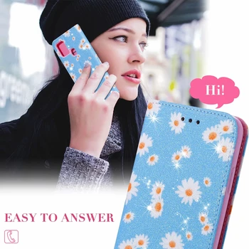 Telefon case For Samsung Galaxy A21S M21 M31 M30s A50 A30 A10 Lisa 20 Ultra 10 lite S10 S20 FE A71 A51 Nahast daisy lill Kate