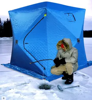 Telk Cube kalapüügiks, talvel telgis kuubik, трёхслойный 1,8 m * 1,8 m komplekt ввёртыши kingitus. Kvaliteetne ilma abielu.