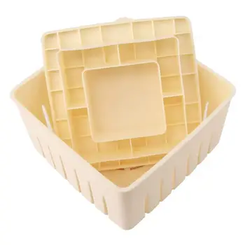 Toidus Plastist Tofu Vajutage Tegija Hallituse Plastikust Omatehtud Soja Kohupiim Kasti Tofu Survevaluvormi Tegemise Masin