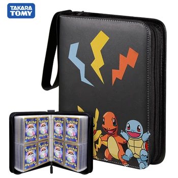TOMY Kaardi Album Pokemon Card Koomiks Anime Omanik Album Mänguasjade Kogumise Mäng Pokemones Kaardid Album Raamat Top Lastele Kingitus