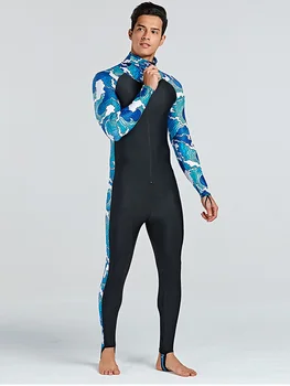 Topp Sukeldumine Naha -, Meeste-Naiste Kummiülikond Rash Guard - kogu Keha UV-Kaitse - Diving Surfamine, Snorkeling Harpuunide Sport