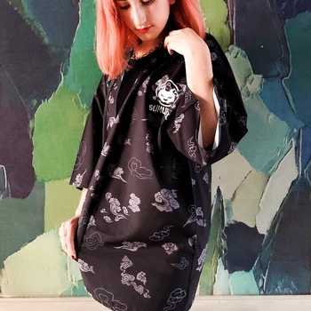 Tops Naiste Pluus Särk Kimono Jakk Naiste Riided Jaapani Streetwear Kimono Naiste Riided 2020 Haori Naiste AA3012