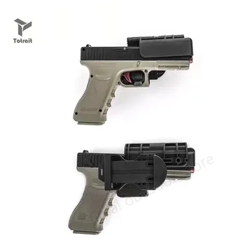 Totrait Uus Taktikaline Seisukorras 3 Läbi Kiire Kabuur Parem Käsi OWB Sõjalise Armee Relva Kabuur Sobib Glock 17 19 must
