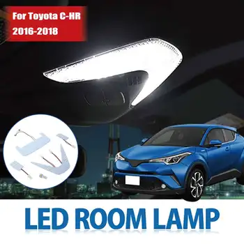 Toyota C-HR CHR Valge LED Interjööri Lugemine Tuled 2835SMD 102 Led 6000K LED Ülemmäära Interjöör Signaal Lamp Kleebis