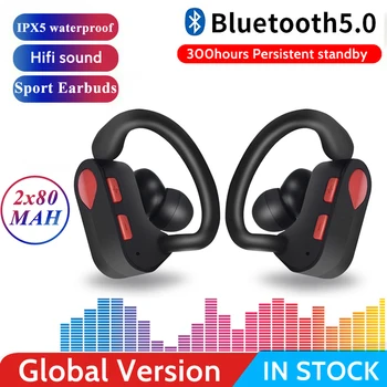 Traadita Earbuds Sport Kõrvaklapid, Bluetooth Kõrvaklapid Mini TWS 5.0 Bluetooth Kõrvaklapid Koos Mikrofoniga Kõrvaklapid, Telefoni PK i10 tws