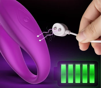 Traadita Vibraator Täiskasvanute Mänguasjad Paaridele, USB Laetav Dildo G Spot U Silikoonist Stimulaator Kahekordne Vibraatorid Sugu Mänguasi Naine