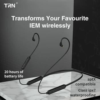 TRN BT3S Aptx Bluetooth Kaabel 0,75 mm 0.78 mm MMCX IE80 A2DC Bluetooth-Peakomplekti Juhe Kõrvaklapid