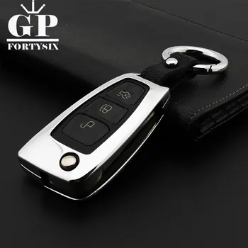 Tsingi Sulam +Nahast rahakott remote Key Cover Juhul fob kest Ford Focus 3 MK3 SILMUS PP Ecosport kuga Põgeneda fiesta klapp võtmehoidja