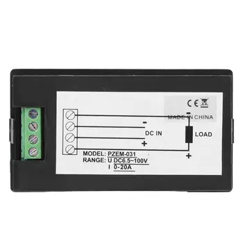 TSPZEM-031 Voltmeeter Ammeter SM multifunktsionaalne Digitaalne Ekraan LCD Praeguse Arvesti Tester Pinge Detektor Arvesti