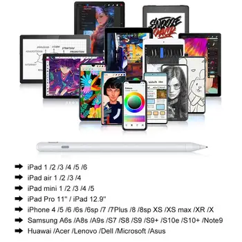 Tundlik Pliiats USB Puutetundlik Pliiats IPad/iPhone /Samsung ja Teised älypuhelimia, Tabletid IOS, Android, Windows Süsteemidega