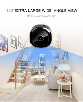 Tuya smart Home Kaamera lainurk Traadita WiFi veebikaamera HD 1080P Mini Cam Veebikaamera Home Security DVR Öise Nägemise Videokaamera