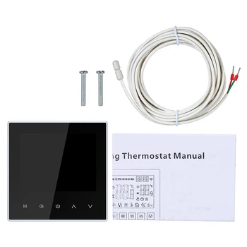 Tuya WiFi Smart Termostaat LCD Ekraan Puutetundlik Elektriline põrandaküte Vee/Gaasi Katla Temperatuur pult