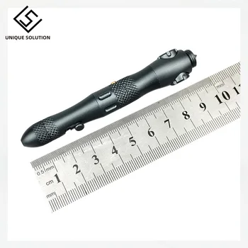 Täiendatud Versioon Multi-funktsionaalse enesekaitse Taktikaline Pen Fidget Vurr Avarii Klaas Kaitselüliti Väljas Ellujäämise Vahend EDC