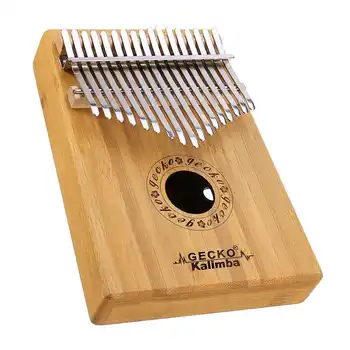 Täiesti Uus 17 võtmed Kalimba B Toon Pöidla Klaver Sõrme Koos Tune Haamer Kvaliteetsed Bambusest Mahagon Keha Muusikainstrument
