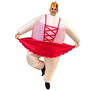 Täiskasvanute Ballett Tantsu Täispuhutav Kostüümid Halloween Cosplay Kostüüm Karnevali Partei Rolli Mängida Disfraz Staadiumis Täitmiseks Kleit