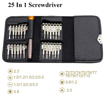 Täpsus Screwdriver Set Magnet Ratchet Kruvikeerajaga 60/25 1 Torx Hex Bit Multitool Bitti Telefoni Remondi-Hand Repair Tool Kit