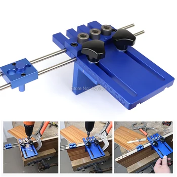Täpsus Tüübli 3 in 1 auk kinnitusseadmete kit DIY puidutöötlemine käsi-tööriistade komplekt MD590