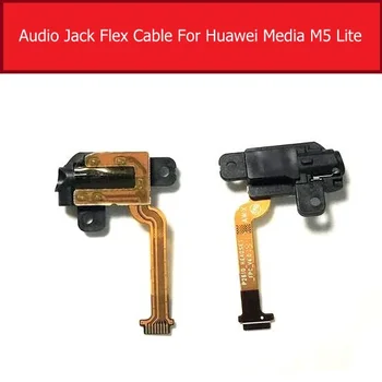 Tõeline Kõrvaklappide Audio Jack Flex Kaabel Huawei MediaPad M5 Lite 10.1 tolline BAH2-W09 W19 AL10 AL09 Kõrvaklappide Porti Flex Lint