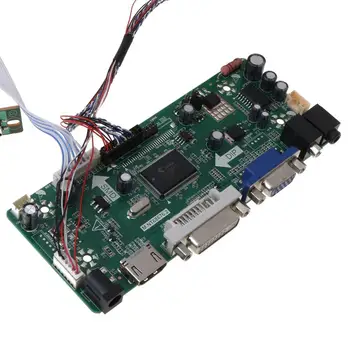 Töötleja Board LCD-HDMI-DVI-VGA-Audio PC Moodul Juhi DIY Kit 15.6