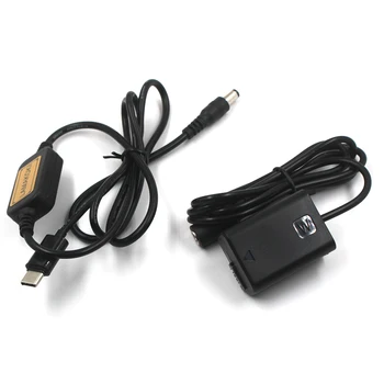 USB-C PD NP-FW50 Dummy Aku AC-PW20 SM Koppel Power Adapter Sony Alpha 7 a7 a7S a7II a7R A3000 A5000 A6000 NEX5 NEX3 NEX