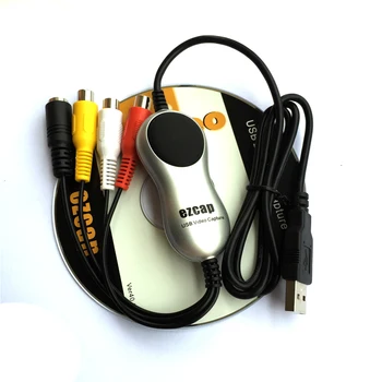 USB2.0 Video, Audio Capture converter Windows, teisendada analoog video heli VHS Hi8 V8 digitaalse läbi ARVUTI uuendatud Läbilõige