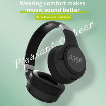 Uued Juhtmeta Kõrvaklapid Bluetooth-Peakomplekti Kokkupandav Stereo Kõrvaklappide Gaming Kõrvaklapid Mikrofoniga PC-Mobiiltelefonide Mp3