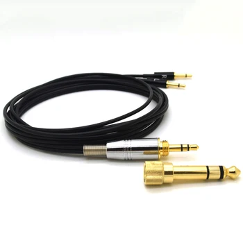 Uuendatud Kõrvaklappide Kaabel HD477 HD497 HD212-pro EH250 EH350 Peakomplekti, Audioquest Nightow 6.35 / 3.5 mm kuni 2.5 mm